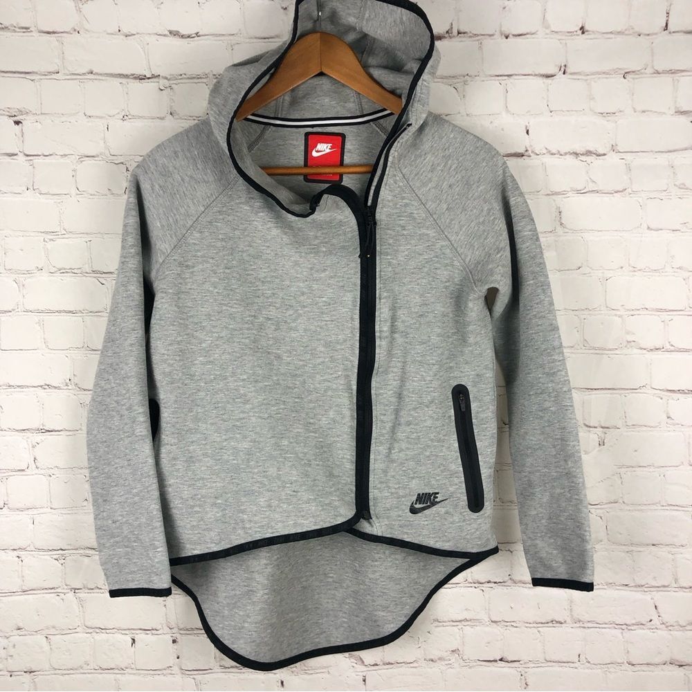 Nike Tech Fleece Asymmetrical Cape Hoodie Women's Sz XS